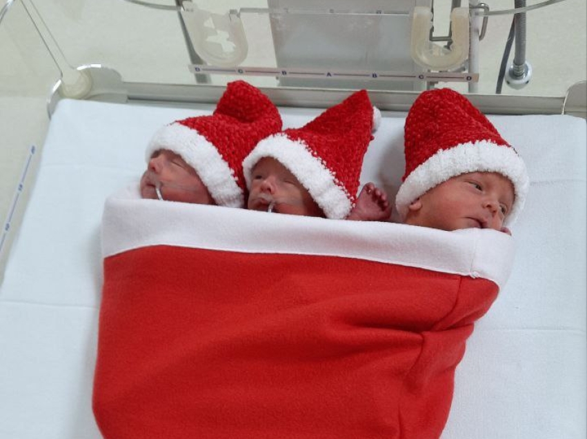 Родители многодетной семьи из Балея зарегистрировали рождение тройняшек 